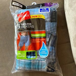 Mens brand new Hanes boxers